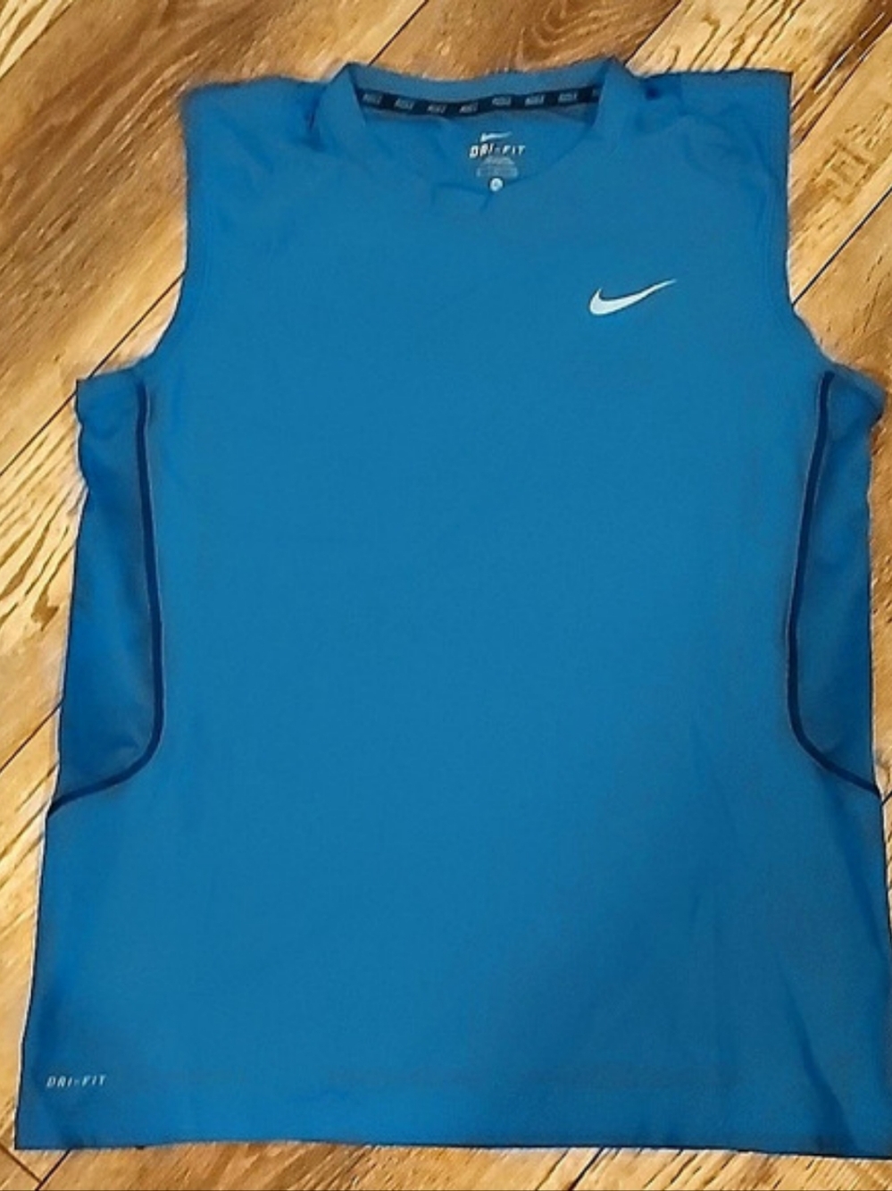 Nike Dri-FIT Training Tank Top Blue Athletic Tank